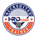 HRD Corp Accredited Trainer seal, trainer ID 66095